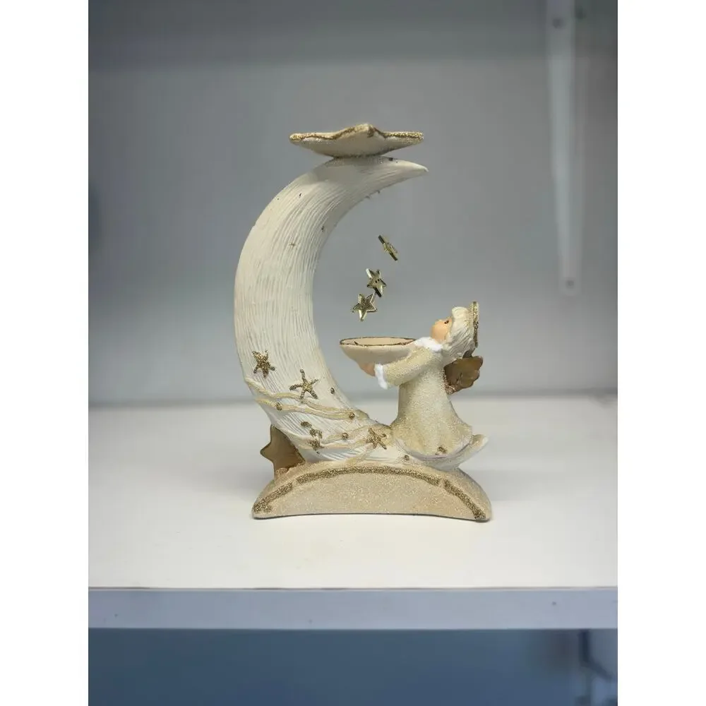 dorothy's collection cresent moon candle holder